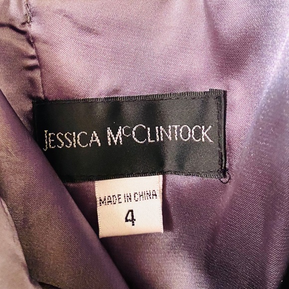 Metallic One Shoulder Dress - Picture 3 of 3